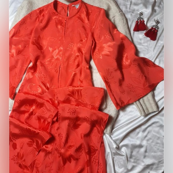 COPY - h&m jacquard midi dress - Picture 8 of 9